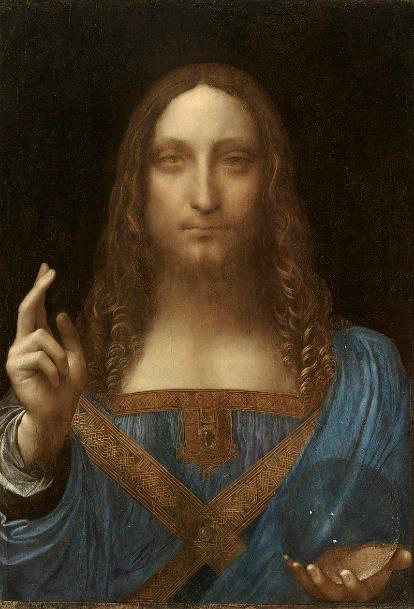 Salvator mundi, the vineyard is currency like a work of art